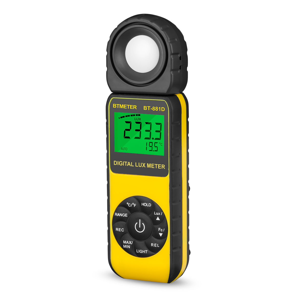 Photography Lighting Meter - เครื่องวัดแสงดิจิตอล 400,000 ลักซ์ เครื่องวัดแสงแบบพกพา โฟโตมิเตอร์ จอ