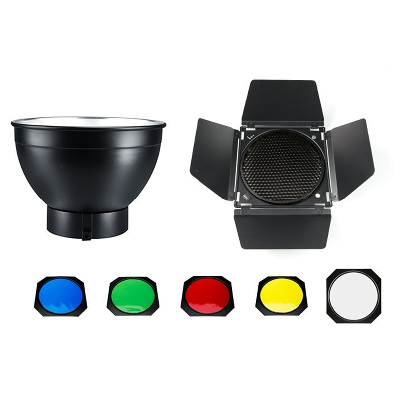 Photography Mobile Lighting - ชุดเจลสีสำหรับชุดไฟถ่ายภาพ A99E สำหรับแผ่นสะท้อนแสงมาตรฐานขนาด 18 ซม. สำหรับอุปกรณ์เสริมแฟลชสตูดิโอถ่ายภาพ