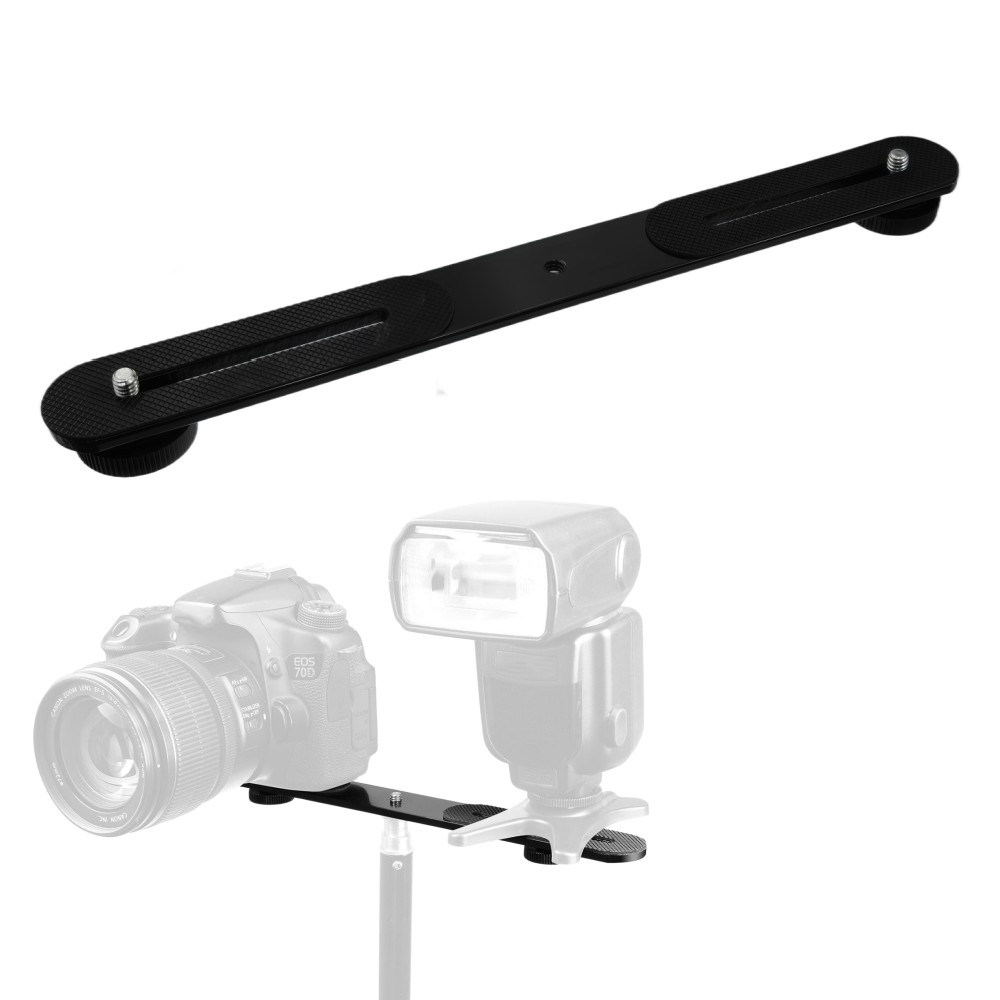 ขาตั้งแฟลชคู่พร้อมช่องเสียบสกร - Photography Lighting Description บทวิจารณ์และราคา