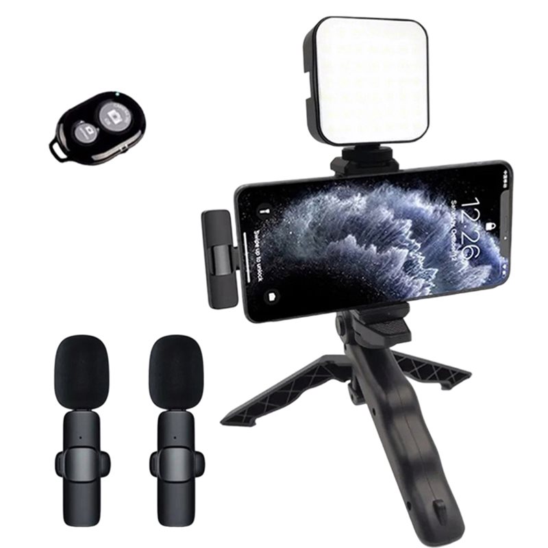 B29C-ชุดวิดีโอสมาร์ทโฟนแบบพกพา - Photography Lighting Kit Portable บทวิจารณ์และราคา