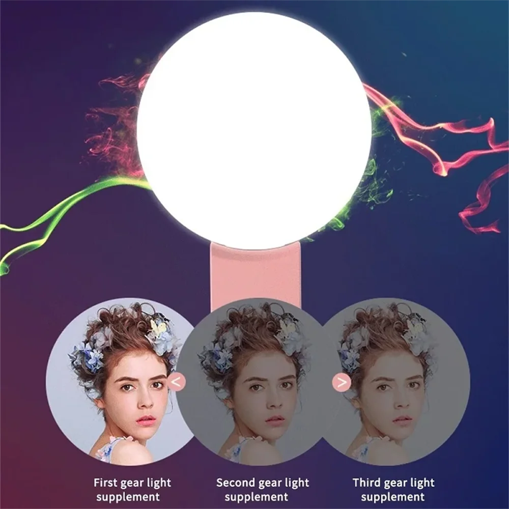 ไฟวงแหวนเซลฟี่ขนาดเล็กแบบพกพา  - Photography Mobile Lighting บทวิจารณ์และราคา