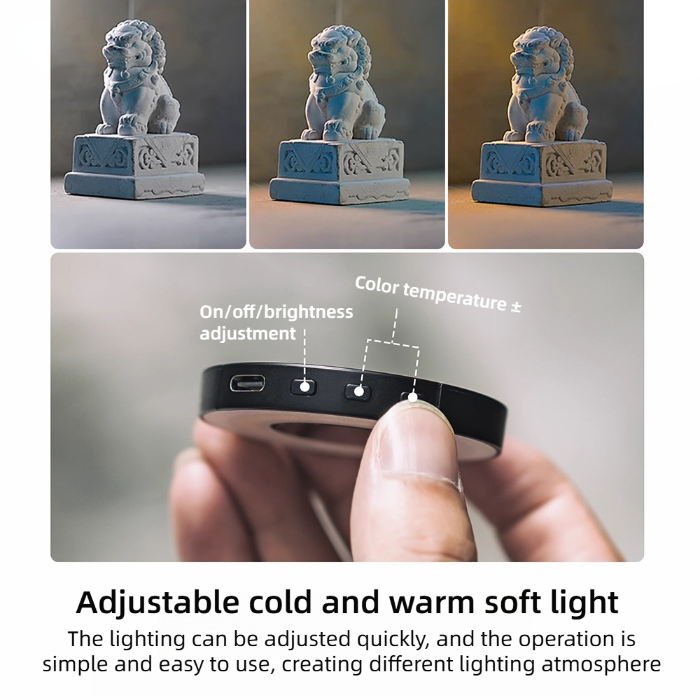 ไฟ LED แบบวงแหวนขนาดเล็ก พร้อม - Photography Lighting Description บทวิจารณ์และราคา